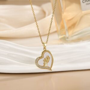 Heart Shaped Pendant Necklace